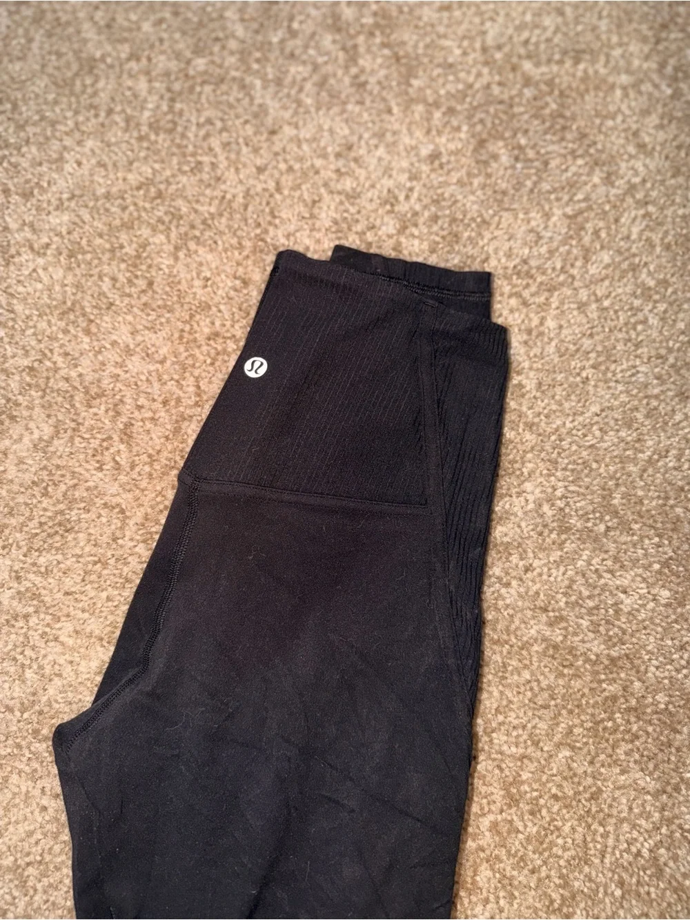 lululemon athletica Black High-Waist Leggings